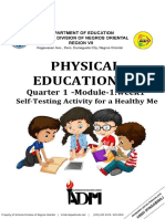 Physical Education 11: Quarter 1 - Module-1:week1