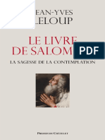 Le Livre de Salomon by LELOUP Jean-Yves (Jean-Yves, LELOUP)