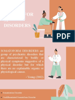 Somatofor M Disorders