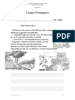 Ficha Português 1.o Ano Constantes