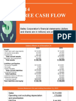 3-14 Free Cash Flow: Bailey Corporation's Financial Statements (Dollars and Shares Are in Millions) Are Provided