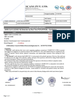 Molecular Biology: Sars-Cov-2 (Covid 19) Detection by Real Time PCR (RTPCR) - Qualitative