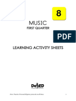 Music: Learning Activity Sheets