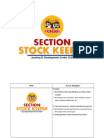 Section Stock Keeper
