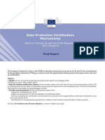 Events - (Paper) Data Protection Certification Mechanisms under GDPR a 15-10-19