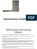 Schornstein, Heizung, Lüftung