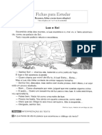 Ficha Portugues 3 Ano Interpretacao Lua e Sol