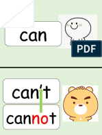 Can and Can't