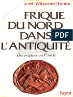 L'Afrique Du Nord Dans L'antiquite