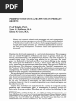 Download Perspectives on Scapegoating in Primary Groups by samiscr SN52890227 doc pdf