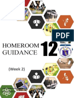 Week 2 - Homeroom Guidance