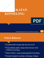 Materi 2 Pendekatan Konseling Dan Aplikasinya