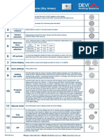 DeviReg Themostat 540-Dry-Instructions