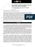 Identificação de Cátions Através Da Marcha Analítica