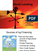 Agricultural Lending Sudheer Reddy