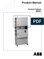 Product Manual: Control Cabinet M2001