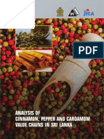 Analysis of Cinnamon Pepper and Cardamom Value Chains in Sri Lanka