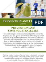 Prevention and Control: Lesson 3