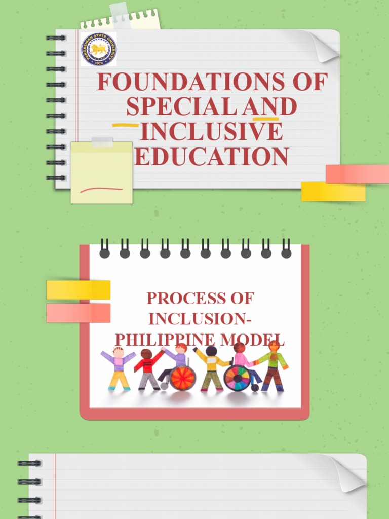 Foundations of Inclusive Education in the Philippines | PDF | Inclusion ...