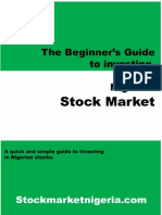 The beginners guide to investing in the nigerian stock market