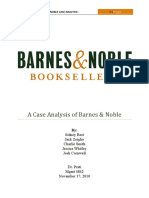 Barnes & Noble Case Analysis
