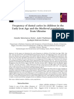 Frequency of Dental Caries