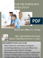 Ptm1,2-Pengantar Metodologi Penelitian