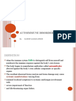 Autoimmune Disorders: By: Kashif Qamar Afridi