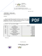 Clementa F. Royo Elementary School 2016 Annual Procurement Plan