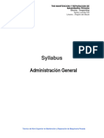 4.3 SYLLABUS Administración General