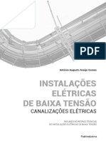 Instalação de canalizações elétricas de baixa tensão