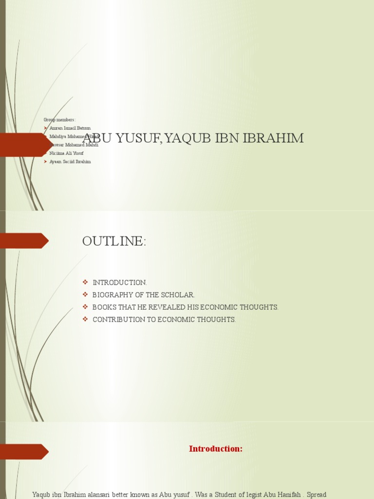 Abu Yusuf, Yaqub Ibn Ibrahim | PDF | Abrahamic Religions | Sharia