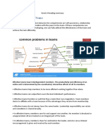 Effective Teams Reading Summary