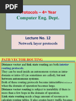 Protocols-PATH VECTOR ROUTING