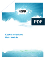 6 Kodu Curriculum Math Module
