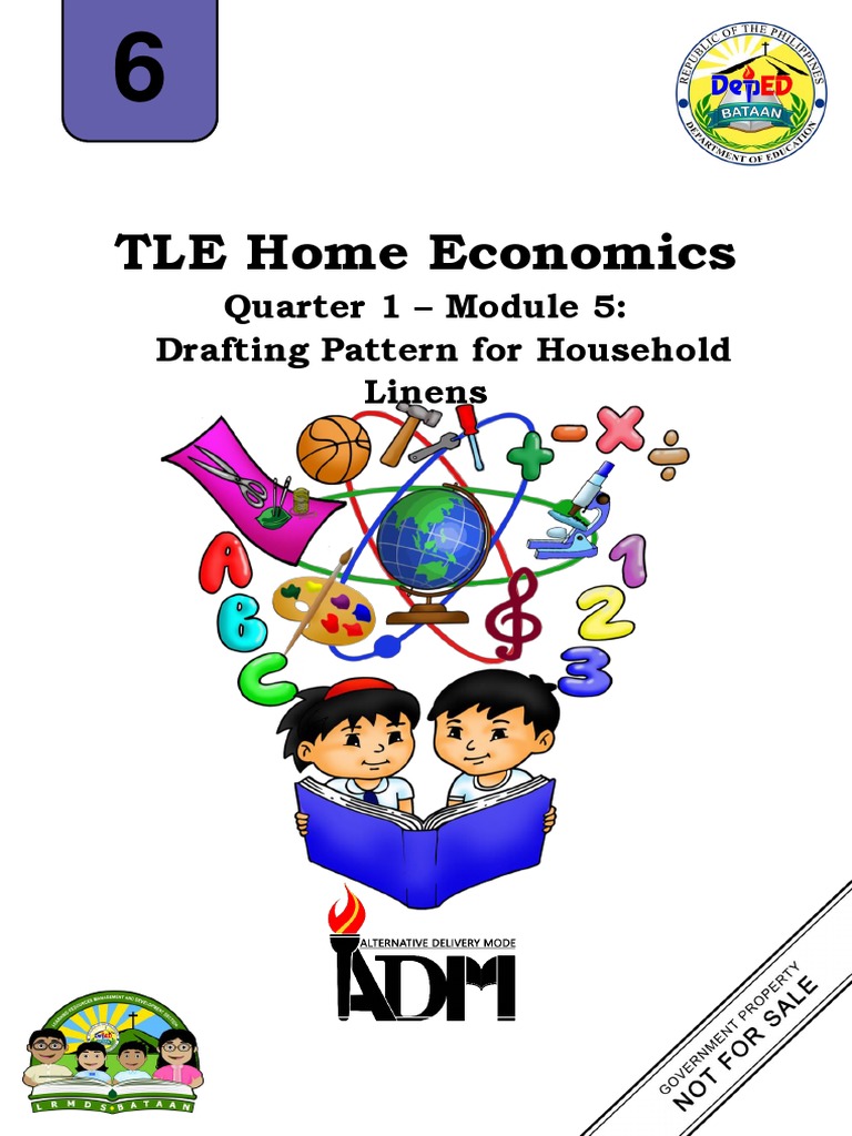 TLE Home Economics Quarter 1 Module 5 Drafting Pattern For