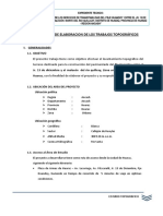 Procedimientode Elaboracion de Los Trabajos Topograficos