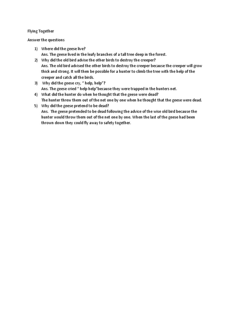 Flying Together Class 5 Textbook PDF