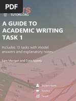 IELTS Writing Task 1 Ebook