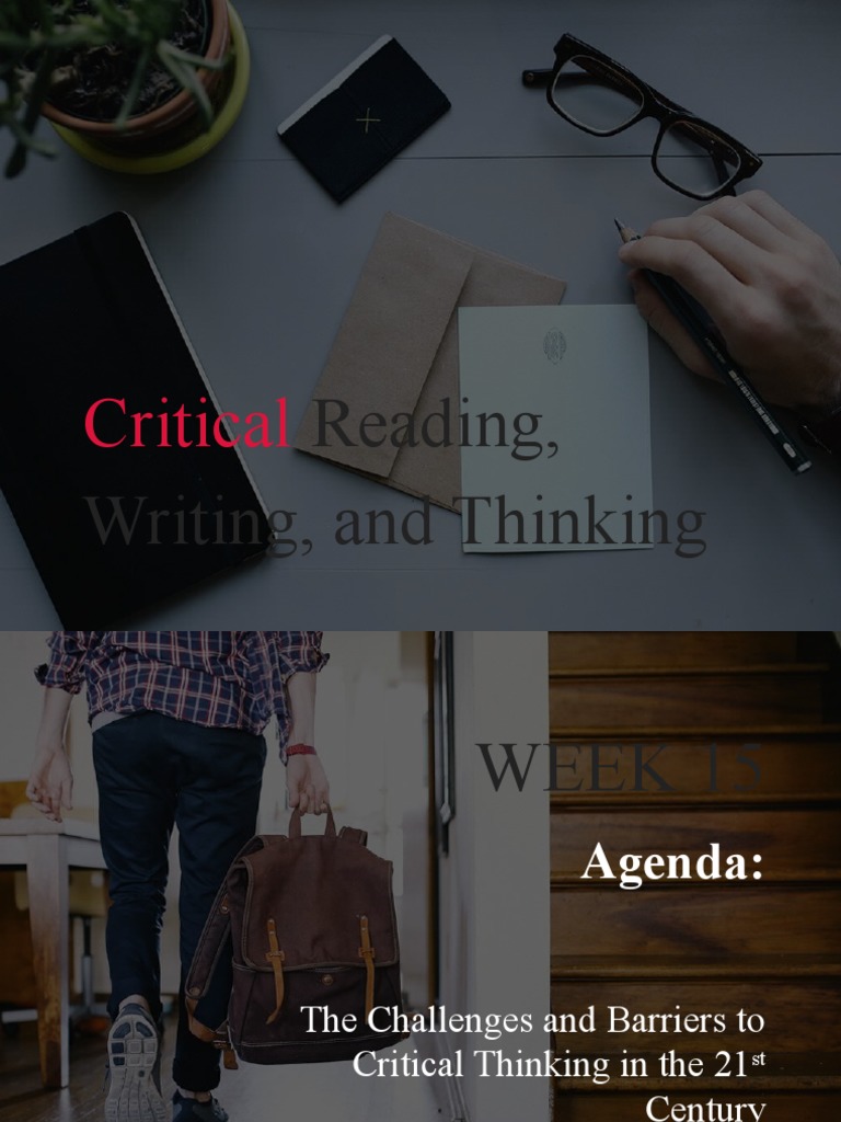 Barriers to Critical Thinking Today | PDF | Critical Thinking | Learning