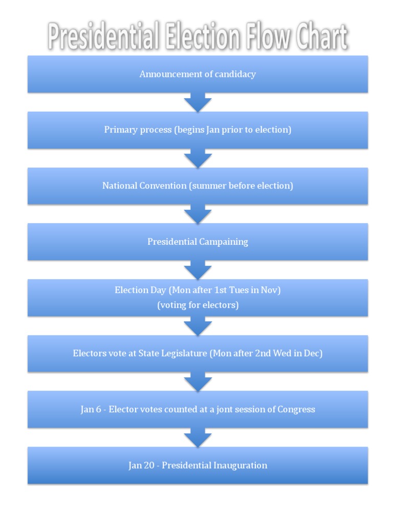 Presidential Election Flow Chart PDF
