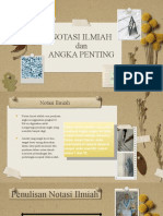 Notasi Ilmiah Dan Angka Penting