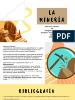 Mineria - Geografía Humana