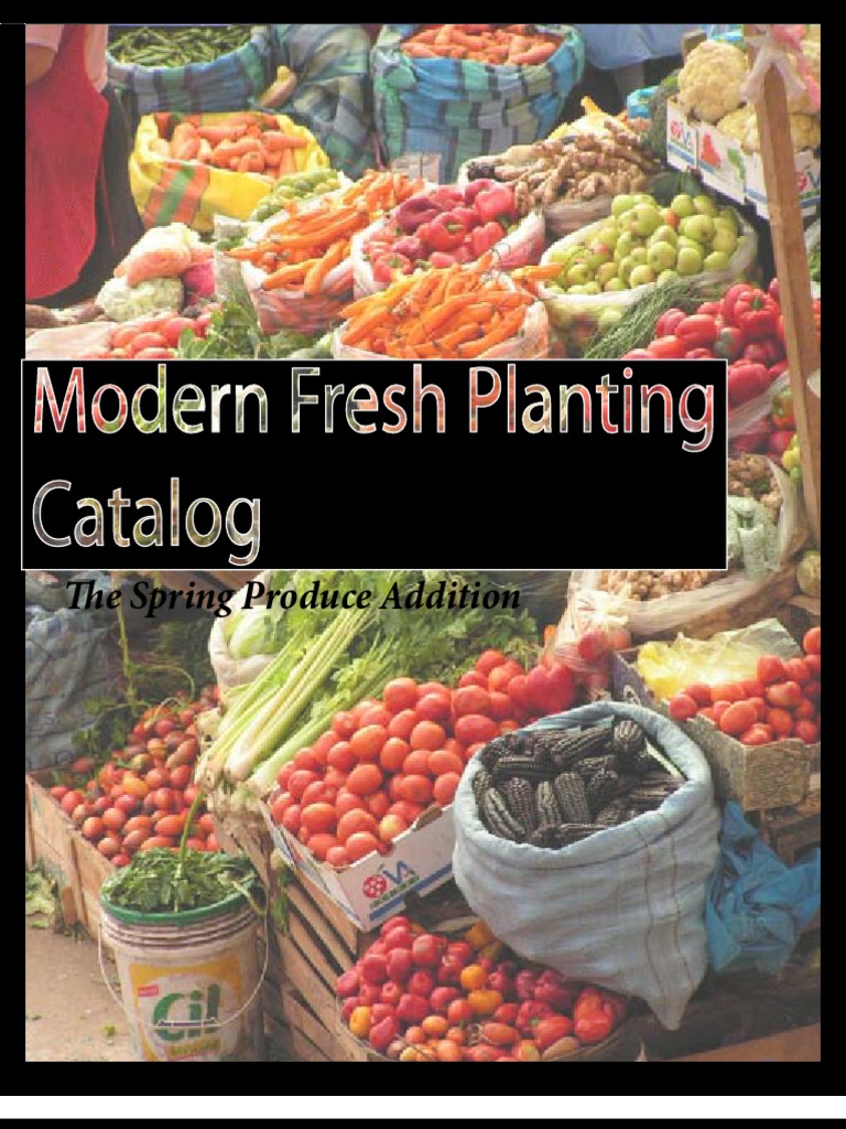 The Spring Produce Addition | PDF | Blueberry | Vegetables