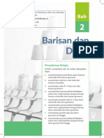 a. -4, -7b. 13, 21c. -3, 1Latihan 2.22. Tentukan rumus umum dari barisan berikut:   a. 4, 7, 10, 13, ...   b. -3, 0, 3, 6, ...   c. 20, 24, 28, 32