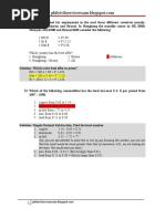 Answers To Items 21 To 40 of The Word Problems For The Part II of The Civil Service Professional Examination Reviewer