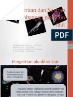 Pengertian Dan Sejarah Perkembangan Plankton Laut