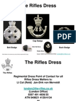 Rifles Dress Guidance As at Oct 2010