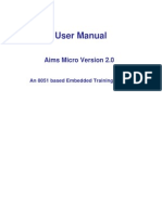 User Manual: Aims Micro Version 2.0