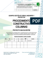 PC-01SS Procedimiento Constructivo Columnas San Silvestre